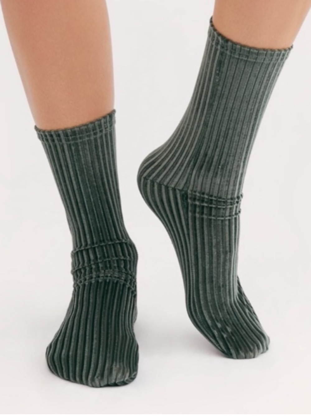 Free People Trixie Velvet Socks